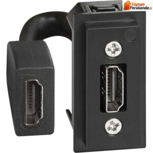 Bticino-HDMI-Konnektor-Mekanizma-1M.jpg Bticino HDMI Konnektör Mekanizma 1M